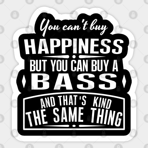 Buy Happiness WH Sticker by Brådø